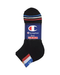 Short Length Socks CMSCL301 3P (Black) ชุดละ 3คู่