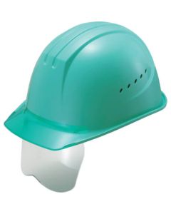 หมวกนิรภัย มีบังลม พร้อมเทคโนโลยี Air-Light หมวกสีเขียว