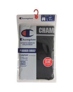Cotton Boxer Shorts CM6EP202S (BK) LL 1ชุด