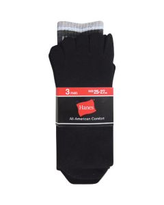 Full Length 5 Fingers Socks HMSCL007 3P (BK) ชุดละ 3คู่