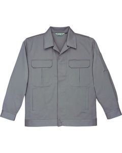 เสื้อแจ็คเก็ตสีเทาอ่อน ไซส์ L