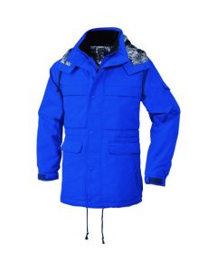 เสื้อโค้ทกันหนาว สีฟ้า ไซส์ 4L