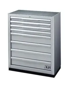 ตู้เก็บเครื่องมือช่างมีล้อ 8 ชั้น 8 ลิ้นชัก 740 x 470 x 910 Silver