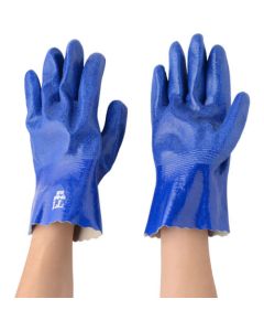 NBR Coated 100% Cotton Lined Gloves 1ชุด