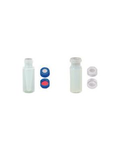 ขวด 0.3 mL MS-Cap ฝาใส 100 ชิ้น