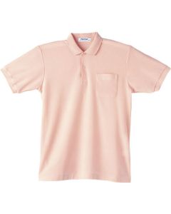 เสื้อเชิ้ตแขนสั้น สีชมพู EL
