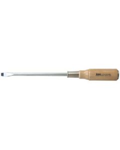 170 ไขควงด้ามไม้แกนทะลุ ปากแบน SL9.0 x 200mm