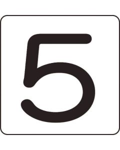 Number Sticker
