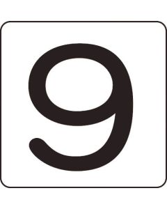Number Sticker