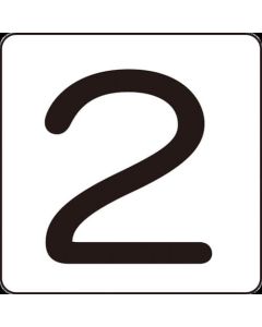 Number Sticker ชุดละ 5แผ่น