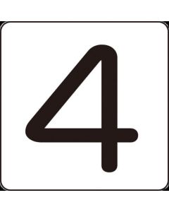 Number Sticker ชุดละ 5แผ่น