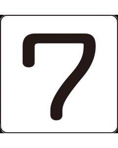 Number Sticker ชุดละ 5แผ่น