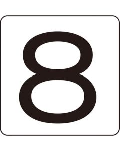 Number Sticker ชุดละ 5แผ่น