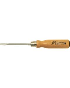 Classic Wooden Handle Screwdriver 1เส้น