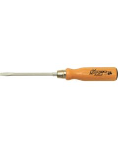 Classic Wooden Handle Screwdriver 1เส้น