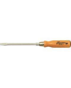 Classic Wooden Handle Screwdriver 1เส้น