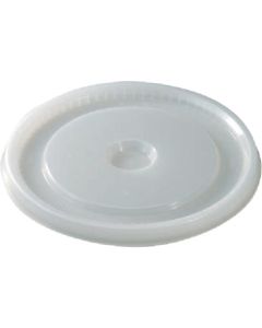 ถังพลาสติกหมายเลข 701058 Sunpail #16 ฝาปิด สีขาวขุ่น