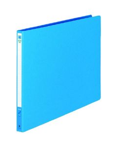 แฟ้มเอกสาร (กระดาษแข็งสี) ขนาด B4 แนวนอน สีน้ำเงิน 1 เล่ม รหัส FU-559B