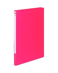 แฟ้มคันโยก MZ สีแดง ขนาด A4 แนวตั้ง ความกว้างสันแฟ้ม 20 มม. รุ่น Fu-300R