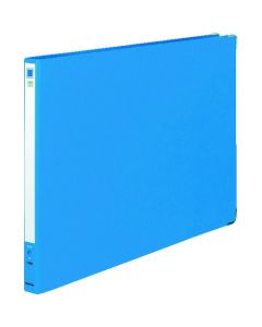 แฟ้มคันโยกจัมโบ้ (แบบ Z) ขนาด A3 แนวนอน สันปก 15 มม. คลิปหนีบโลหะจัมโบ้ สีน้ำเงิน รุ่น FU-398B