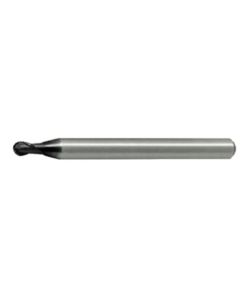 ดอกกัดกระแทกสองใบมีด Miracle Revolution สำหรับงานขัดเงาแบบกระจก ดอกกัดปลายทรงกลมคาร์ไบด์ ความยาวในการพ่นทราย (S) 5 มม.