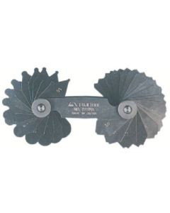 Radius gauge แบบวงกลม ขนาดการวัด 24.0 ถึง 30.0 จำนวน 14