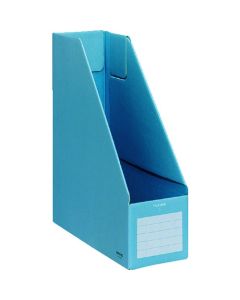 กล่องเก็บเอกสาร S ขนาด A4 แนวตั้ง สีน้ำเงิน รุ่น FU-E450B