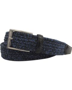 0712 Strech Belt (Navy) L 1อัน