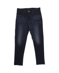 Scale Pocket Denim Pants (Navy) L Size RUSH78 1ชุด