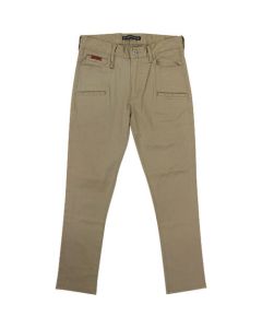 Double Smart Phone Pockets Pants (Khaki) XL Size RUSH88 1ชุด