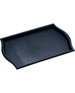 ถาดอาหาร PP รุ่น 8241 สีดำ