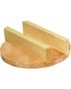 ฝาไม้สำหรับหม้อหุงข้าวญี่ปุ่นแบบดั้งเดิม (ไม้สน) ขนาด 35 ซม.