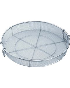 ตะกร้าสำหรับนึ่งอาหารสแตนเลส 18-8 พร้อมหูหิ้ว สำหรับบริการอาหาร ตะแกรงหยาบ ขนาด 80 ซม. (5 ช่อง)
