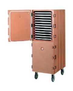 รถเข็น Camcart แบบ 2 ประตู สำหรับถาดอบ รุ่น 1826DTC สีเบจกาแฟ