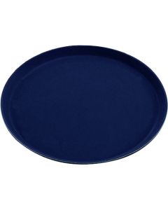 ถาดกลมกันลื่น สีดำ 900CT-BL