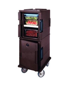 ถาดอาหารสำหรับรถเข็น UPC800 สีน้ำตาลเข้ม