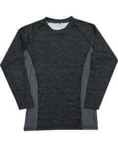 RB 2171 เสื้อเชิ้ตแขนยาวผ้ายืด (D ลายพรางสีดำ) M