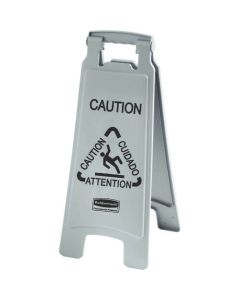 Executive Multi-Lingual Caution Sign, 2-Sided