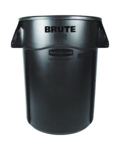 คอนเทนเนอร์เดรททรงกลมมีสลิท 121.1L สีดำ