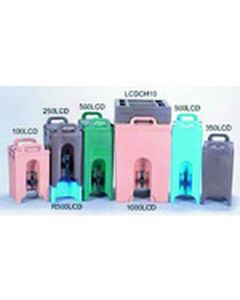 เครื่องจ่ายเครื่องดื่ม จอ LCD ขนาด 500 มม. สีน้ำตาลเข้ม