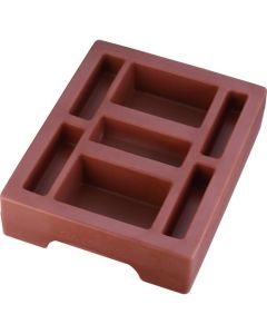ที่วางเครื่องปรุงรส LCDCH10 สีเบจกาแฟ