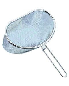 18-8 Rustia Half Strainer, Large (14 mesh)
