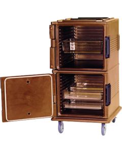 รถเข็นสำหรับถาดอาหาร Camcart UPC1600 สีน้ำตาลกาแฟเบจ