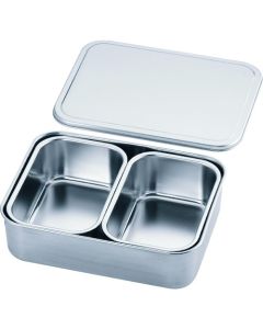 ภาชนะใส่เครื่องเทศขนาดใหญ่แบบกด 18-8 (2 ชิ้น)