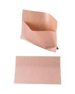 ถุงลามิเนตแบบมีจีบ (100 ชิ้น) 0560863 สีพื้นไม่ฟอกขาว