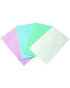 ผ้าเช็ดเคาน์เตอร์ ขนาดปกติ 100 ชิ้น สีน้ำเงิน KT-025