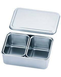 กล่องใส่เครื่องเทศขนาด R รุ่น 18-8 Press (2 ชิ้น)