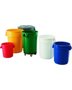 ภาชนะทรงกลม 1015 ขนาด 208 ลิตร สีเหลือง