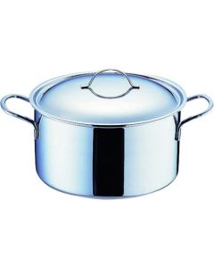 18-10 หม้อตุ๋นขนาดใหญ่ (พร้อมฝาปิด) 3694-24 De Buyer