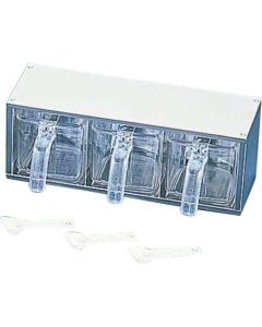 ชุดภาชนะเก็บเครื่องปรุงรสทรงลูกบาศก์ 21-0 จำนวน 3 ชิ้น รหัสสินค้า FK1037